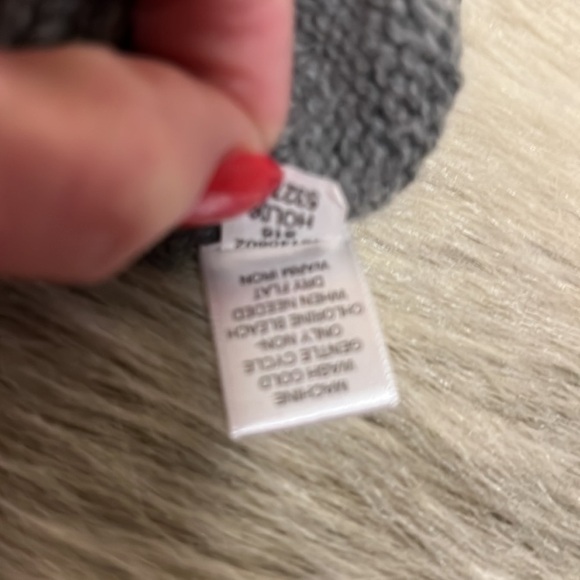 Vintage PRIZE Small Gray Cowl Neck Long Sleeve Y2K Plunging Neckline Sweater - Picture 14 of 14